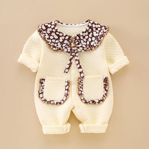 Discover the Comfort and Style of Our Baby Long Sleeve Warm Romper