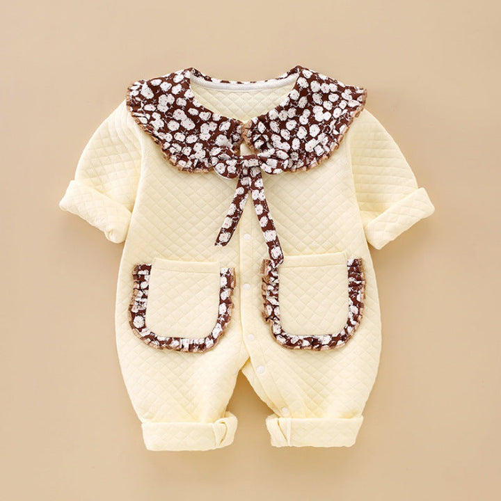 Discover the Comfort and Style of Our Baby Long Sleeve Warm Romper