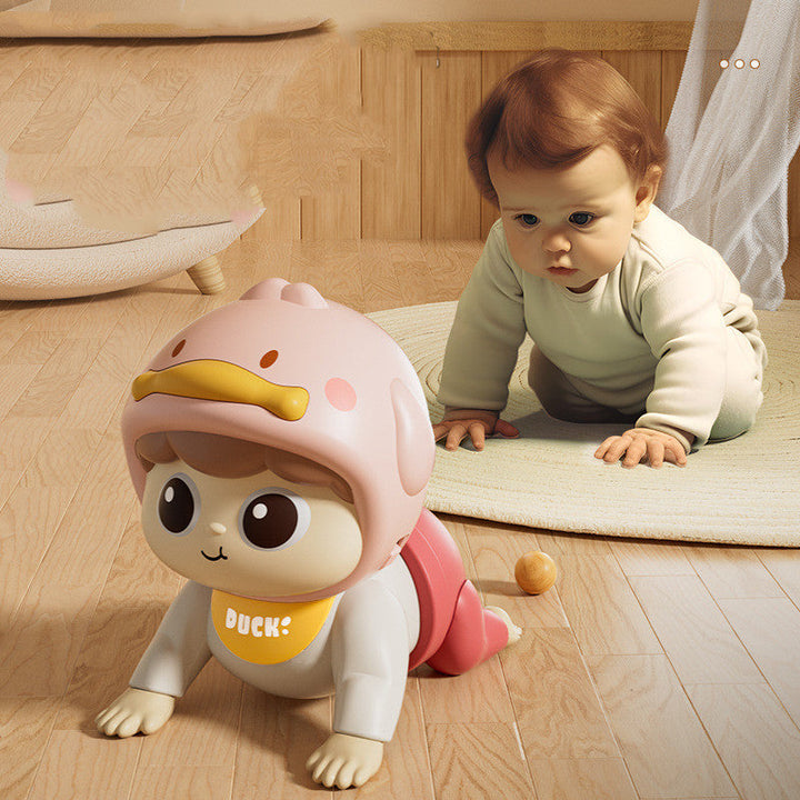 Unleash Your Baby's Potential with the Cartoon Baby Crawling Learning Toy